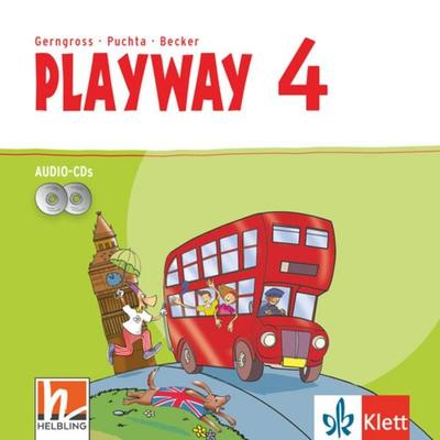 Playway 4. Ab Klasse 3 - , CD, 9783125883246