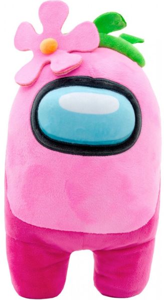 Play by Play Among Us Wave 2 Pluche-Pink with Flowers 30CM (Diversen) Nieuw