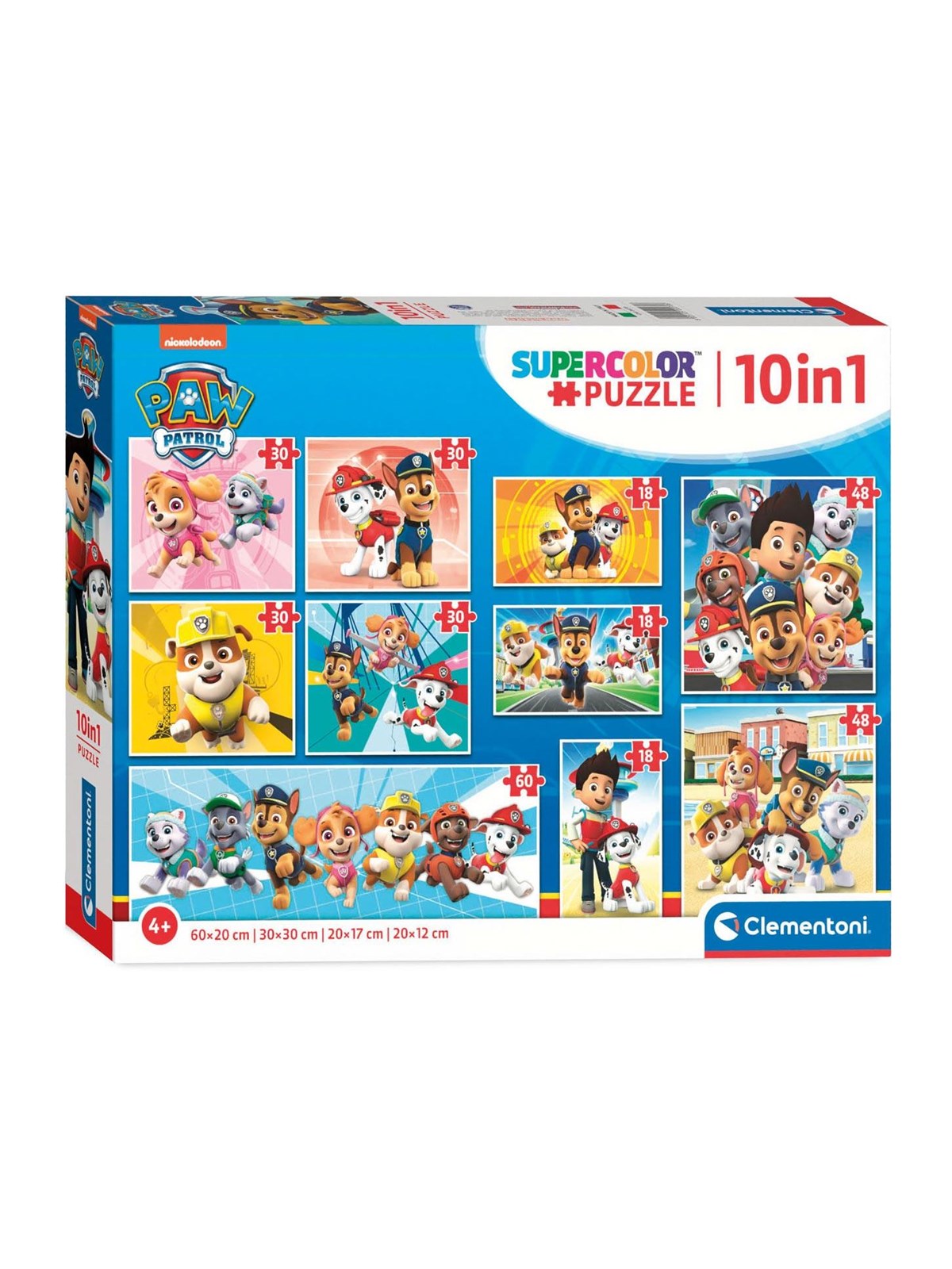 Clementoni Puzzles PAW Patrol 10in1 2D Puzzles
