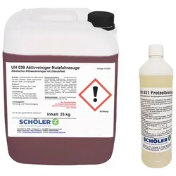 Schöler UH 039 Aktivreiniger Nutzfahrzeuge 10 kg als Aktionsangebot mit GRATIS UH031 Freizeitreiniger 1 L