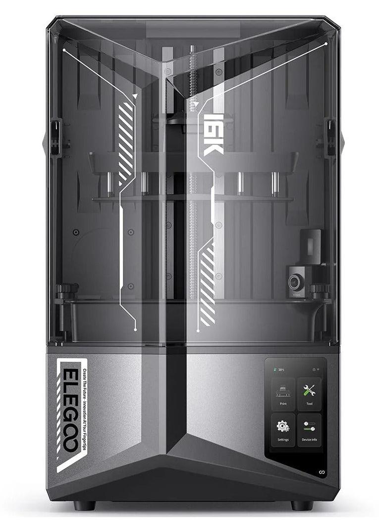 Elegoo 3D-Drucker, Stereolithografie (SLA), WLAN, USB Anschluss, Sichtfenster