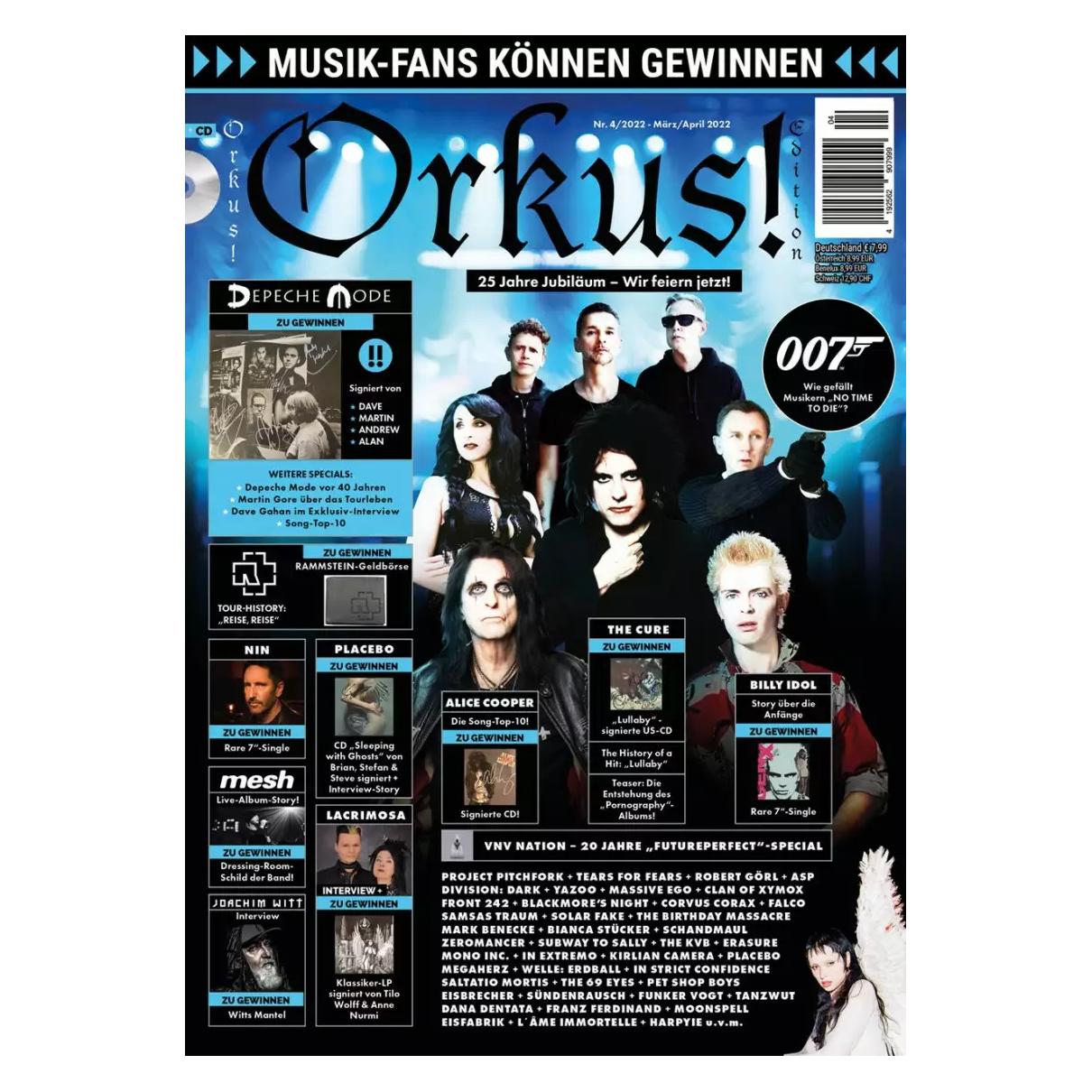 U-Line Orkus-Edition mit DEPECHE-MODE-Specials & Jubiläums-Gewinnspiele (Deutsch, ORKUS, 2022) (38992015)