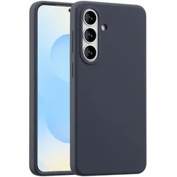 Accezz Liquid Silikoncase mit MagSafe für das Samsung Galaxy S26 Plus - Dunkelblau