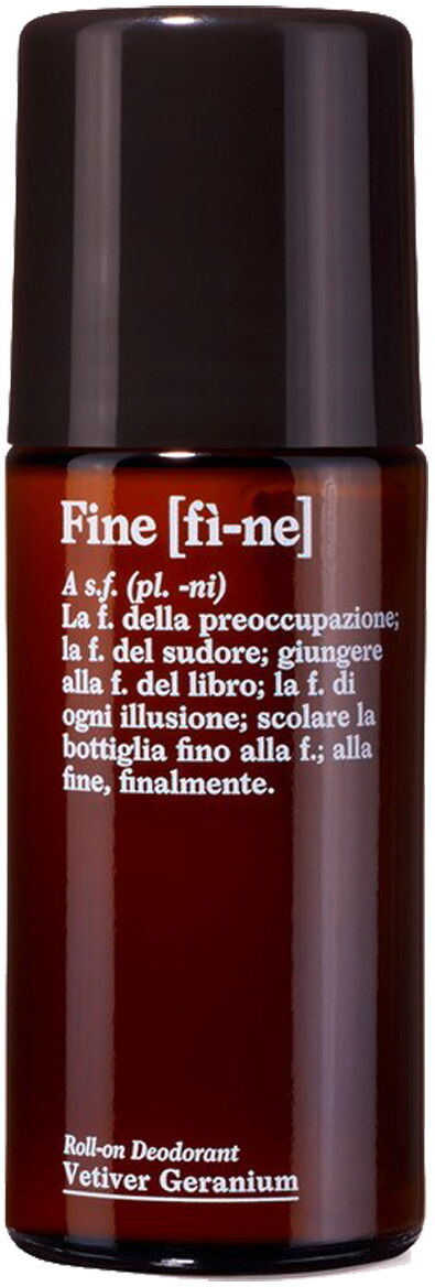 50ml FINE Vetiver Geranium Roll-On Deodorant