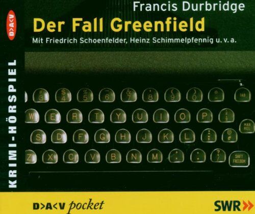Francis Durbridge - Der Fall Greenfield. CD - Preis vom 09.10.2026 07:28:09 h