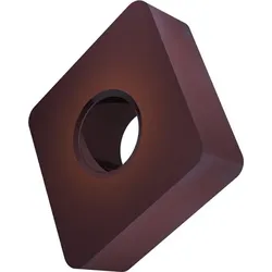 Pramet Drehwendeschneidplatte ISO CNMA 120412:T8415 D.5,16mm PVD beschichtet Goldbraun