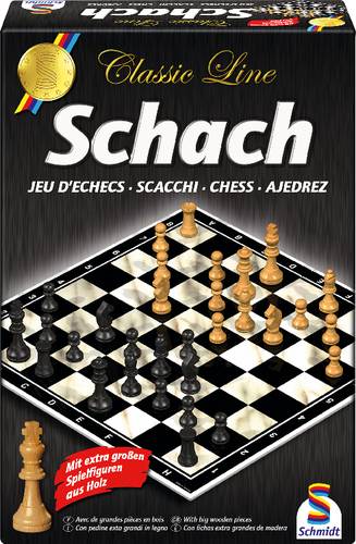 Schmidt Spiele Classic Line Schach 49082 Schachset (L x B) 275mm x 190mm