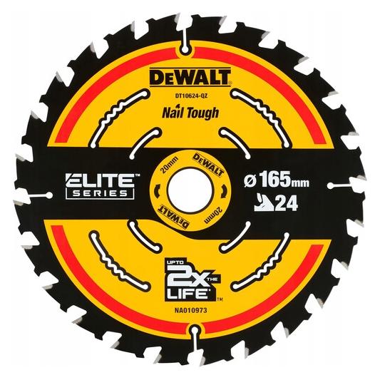 DeWalt Kreissäge.165x20mmx24Z Elite (DT10400-QZ)