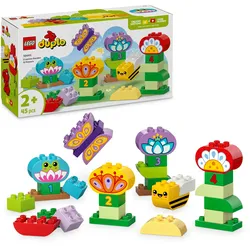 LEGO DUPLO Town Kreativer Blumengarten, Lernspielzeug ab 2 Jahren 10444