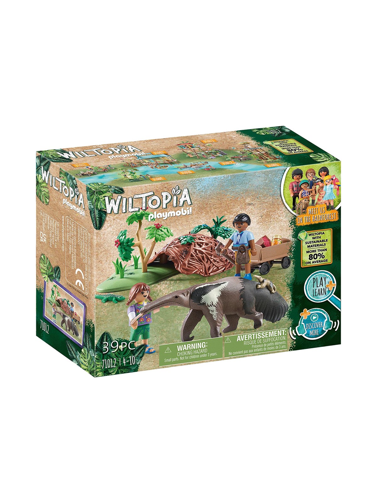 Playmobil Wiltopia - Wiltopia - Ameisenbärpflege