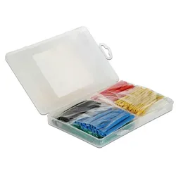 DELOCK Schrumpfschlauch Sortiment 230-teilig farbig BOX