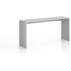 Tischverlängerung FRAME, 1600 x 400 mm, grau