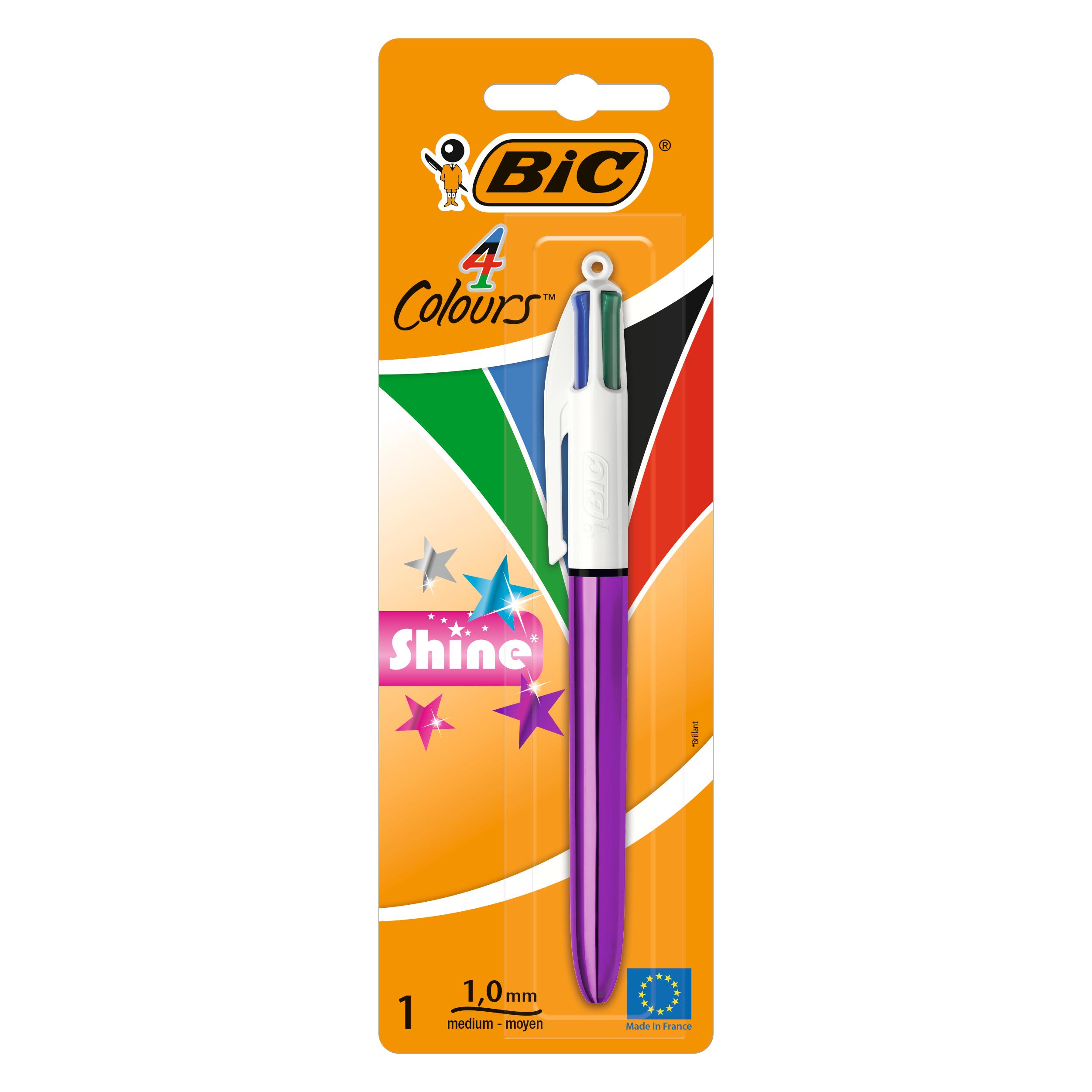 Bic 4 Colours Shine (1x) (902126)