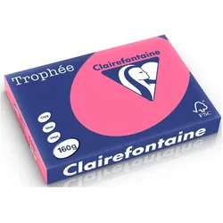 Clairalfa, Kopierpapier, Multifunktionspapier, DIN A3, 160 g/qm, eosin (A3, 160 g/m2)