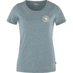 Fjällräven Damen 1960 Logo T-Shirt - M - Indigo Blue-Melange