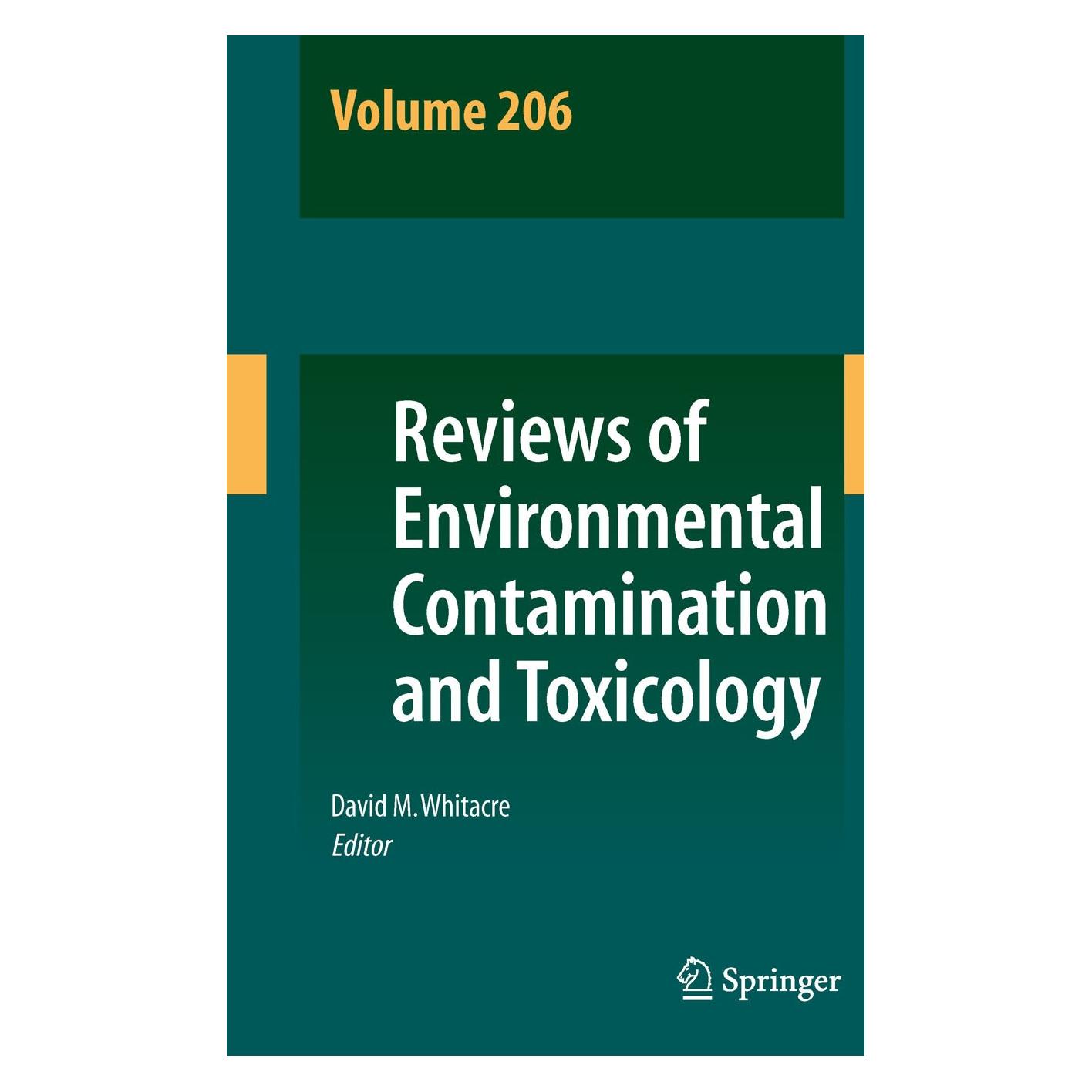 Springer Reviews of Environmental Contamination and Toxicology Volume 206 (Englisch, Hardcover, David M. Whitacre) (9781441962591)