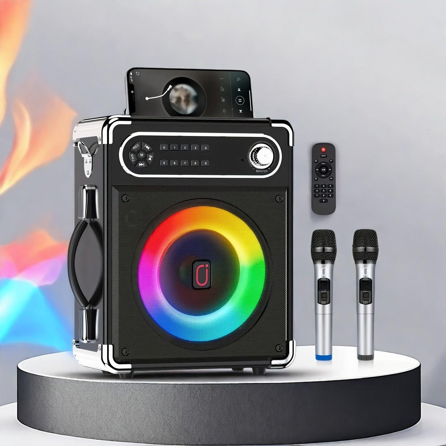 Selius Draadloze Bluetooth Karaoke Party Speaker