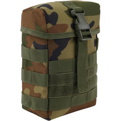 Gürteltasche BRANDIT "Brandit Accessoires Fire Molle Pouch", Gr. onesize, grün (olive camouflage), Polyester, unifarben, Taschen Gürteltasche