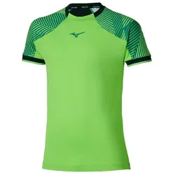 Mizuno, Herren, Sportshirt, Schatten-T-Shirt (S), Grün
