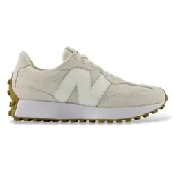 New Balance für Damen. W327V1_LI Leder-Sneaker 327 beige (37), Wohnung, Wildleder, Schnürsenkel, Lässig