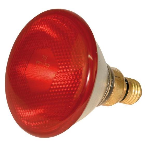 Kerbl Infrarot Sparlampe PAR 38, 100 Watt, rot (100 W) (22246)