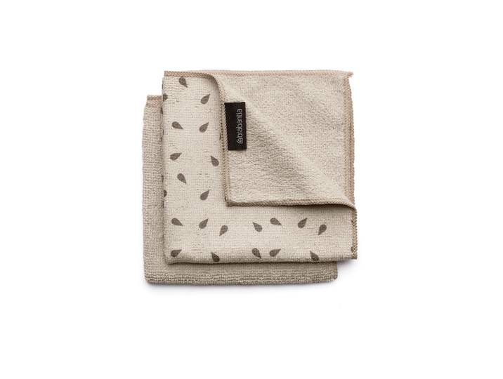 Brabantia Brabantia doek microvezel 2-pack Zacht beige