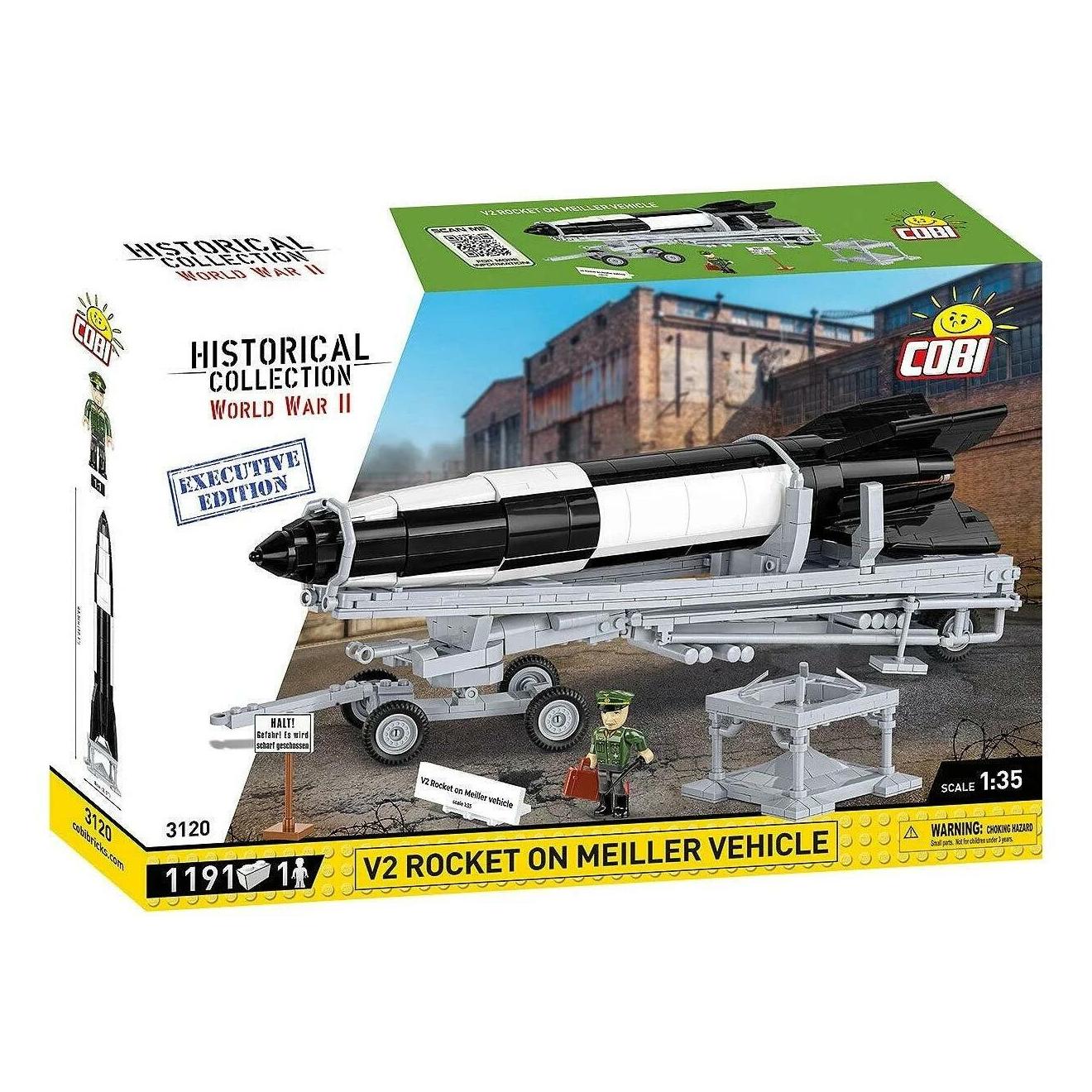 Cobi 3120 - 1210 PCS HC WWII 3120 V2 ROCKETTRANSPORTER EXECUTIVE EDITION (COBI-3120)