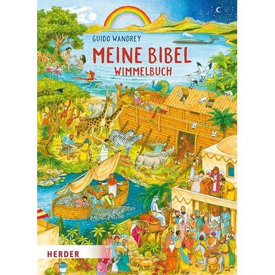 Meine Bibel. Wimmelbuch (Pappbilderbuch), Gebundene Ausgabe von Julia Kottal, Herder, 978-3-451-71725-3