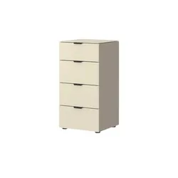 Dreamer eXpress Schubkastenkommode  Dreamer , creme , Maße (cm): B: 45 H: 87 T: 43.0