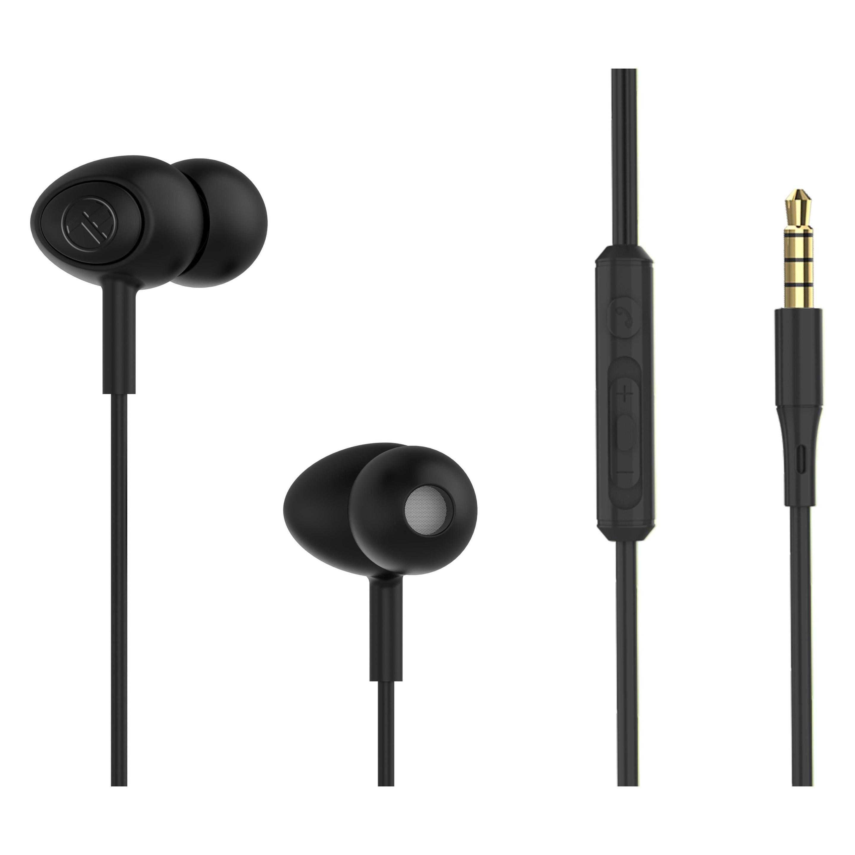 Tellur Basic Gamma wired in-ear headphones black (Kabelgebunden) (TLL162331)