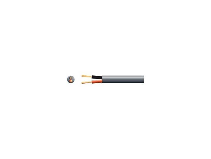 Mercury Heavy Duty dubbel geïsoleerde 100V lijn luidsprekerkabel 2 x 45 Strand Zwart 100m