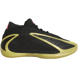 adidas Anthony Edwards 2 Basketballschuhe KJ1885 - core black/gold met./solar turbo 40