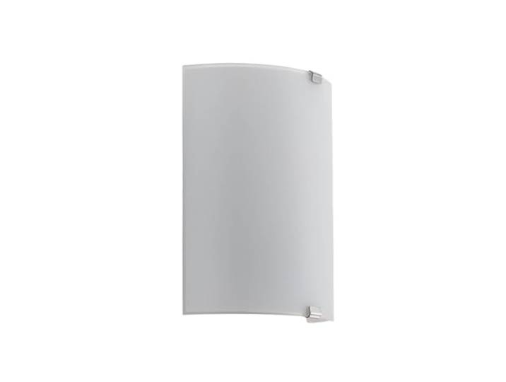 Lindby Applique Murale Phil à intensité variable (Moderne) en Blanc Verre e. a. pour Couloir (1 lampe\,à E27)\, Lampe Eclairage Luminaire Mural