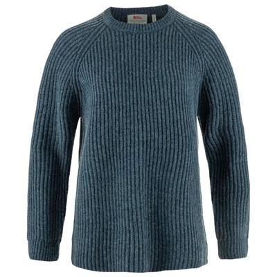 Fjällräven - Women's Övik Rib Sweater - Wollpullover Gr XS blau