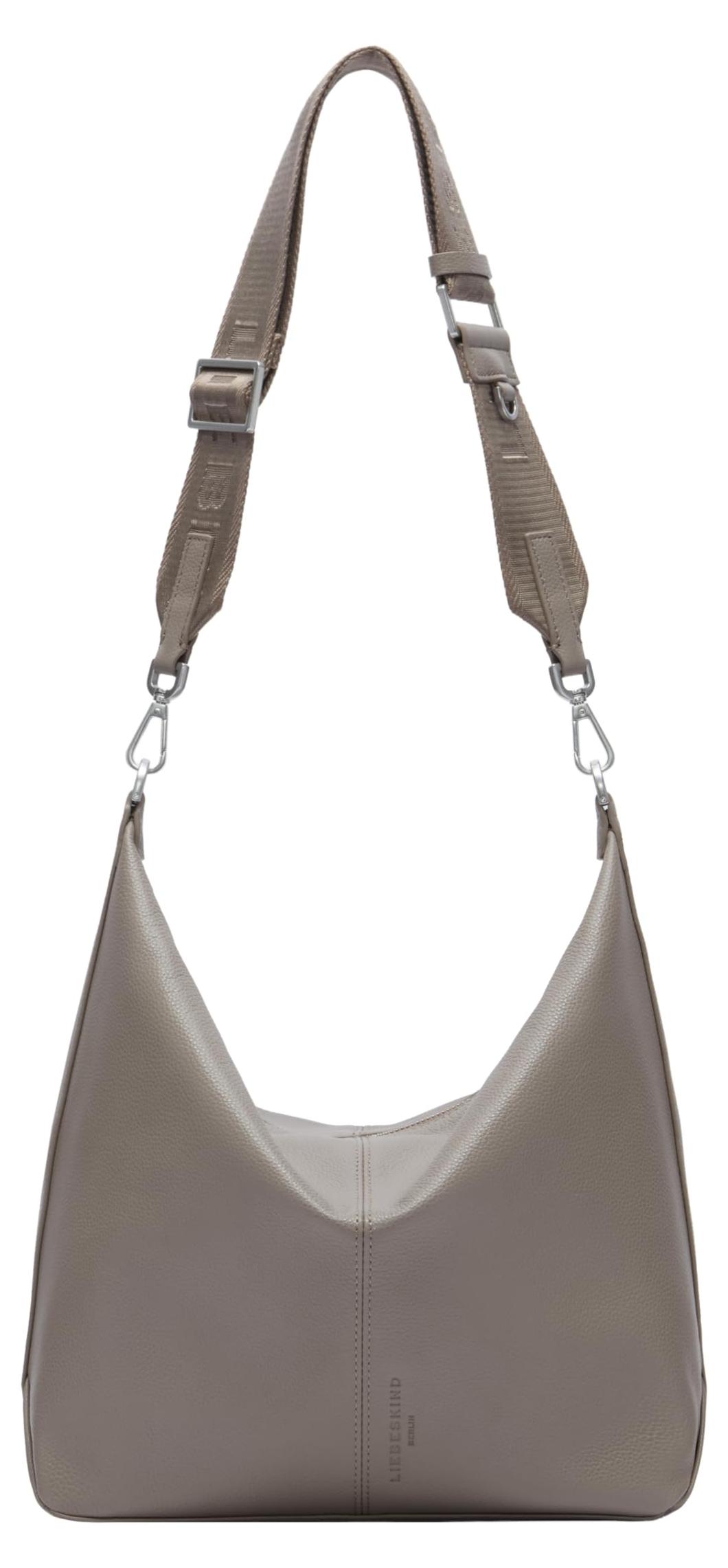LIEBESKIND Berlin Hobo Bag "Paris M" I Umhängetasche für Damen aus Leder
