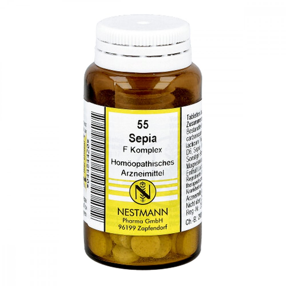 NESTMANN Pharma GmbH Sepia F Komplex Nummer 55 Tabletten 04484420