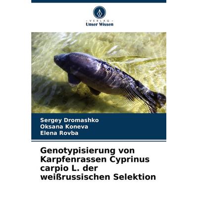 Genotypisierung von Karpfenrassen Cyprinus carpio L. der weißrussischen Selektion, Taschenbuch von Sergey Dromashko,Oksana Koneva,Elena Rovba, Verlag