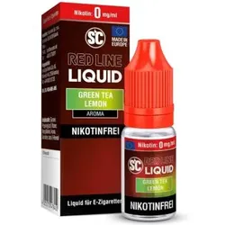 SC Red Line Green Tea Lemon NicSalt Liquid 0 mg / 10ml
