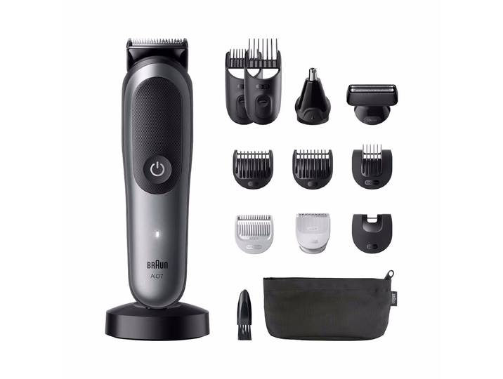 Braun Series 7 All-In-One AIO7560 Barttrimmer – Trimmer/Barttrimmer/Bartschneider – schwarz / grau