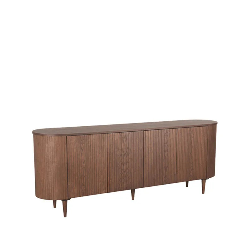 Label51 Dressoir Oliva Walnoot en Eiken - Breedte: 220 cm