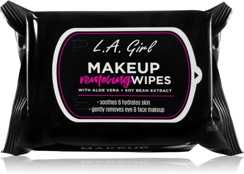 L.A. Girl Cosmetics Makeup Removing Wipes makeup remover wipes 30 pc