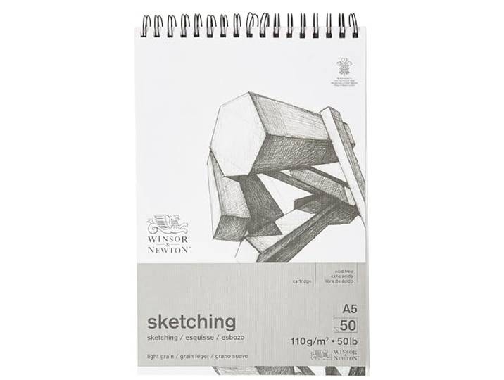 Winsor & Newton 6672001 schetspapier, extra wit, DIN A5
