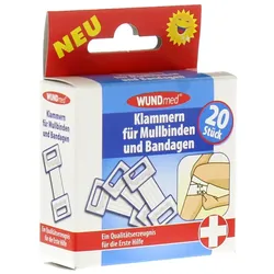 Klammern F.mulbinden+bandagen 20 St