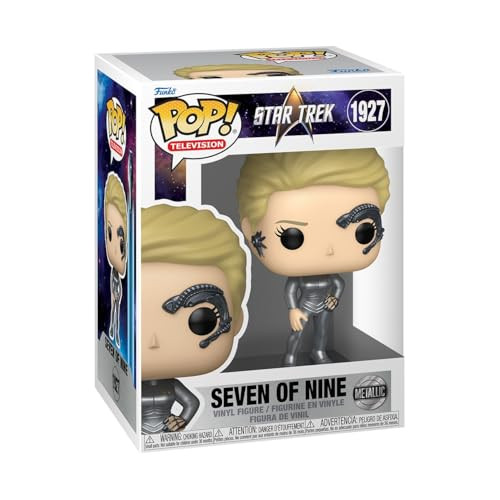 Funko Pop! Star Trek Voyager Seven of Nine metallic vinylfiguur