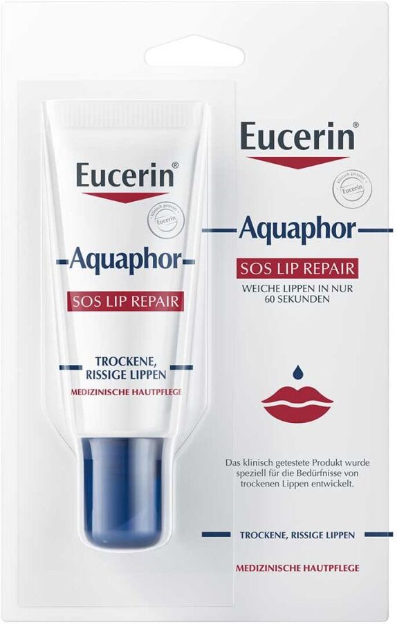 Eucerin Aquaphor SOS Lip Repair Creme 10ml
