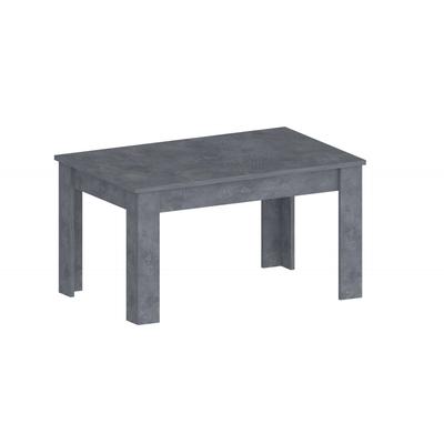 Esstisch HOME AFFAIRE "JESI", grau (zement, zement, zement), B:140cm H:75cm T:90cm, Tische, Esstisch