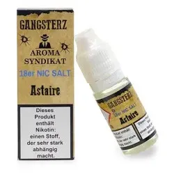 Astaire 10ml 18mg NicSalt Liquid by Gangsterz