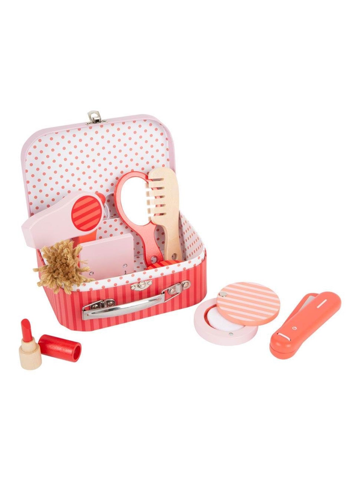 Small Foot - Wooden Retro Play Make-up in Case