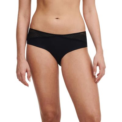 Slip CHANTELLE "PLAY", Damen, Gr. 38, schwarz, Obermaterial: 71% Polyamid, 29% Elasthan, körpernah, Unterhosen Slip, Spitze, blickdichtes Gewebe