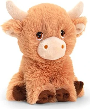 Keel Toys Keeleco Hochlandkuh Öko-Plüsch